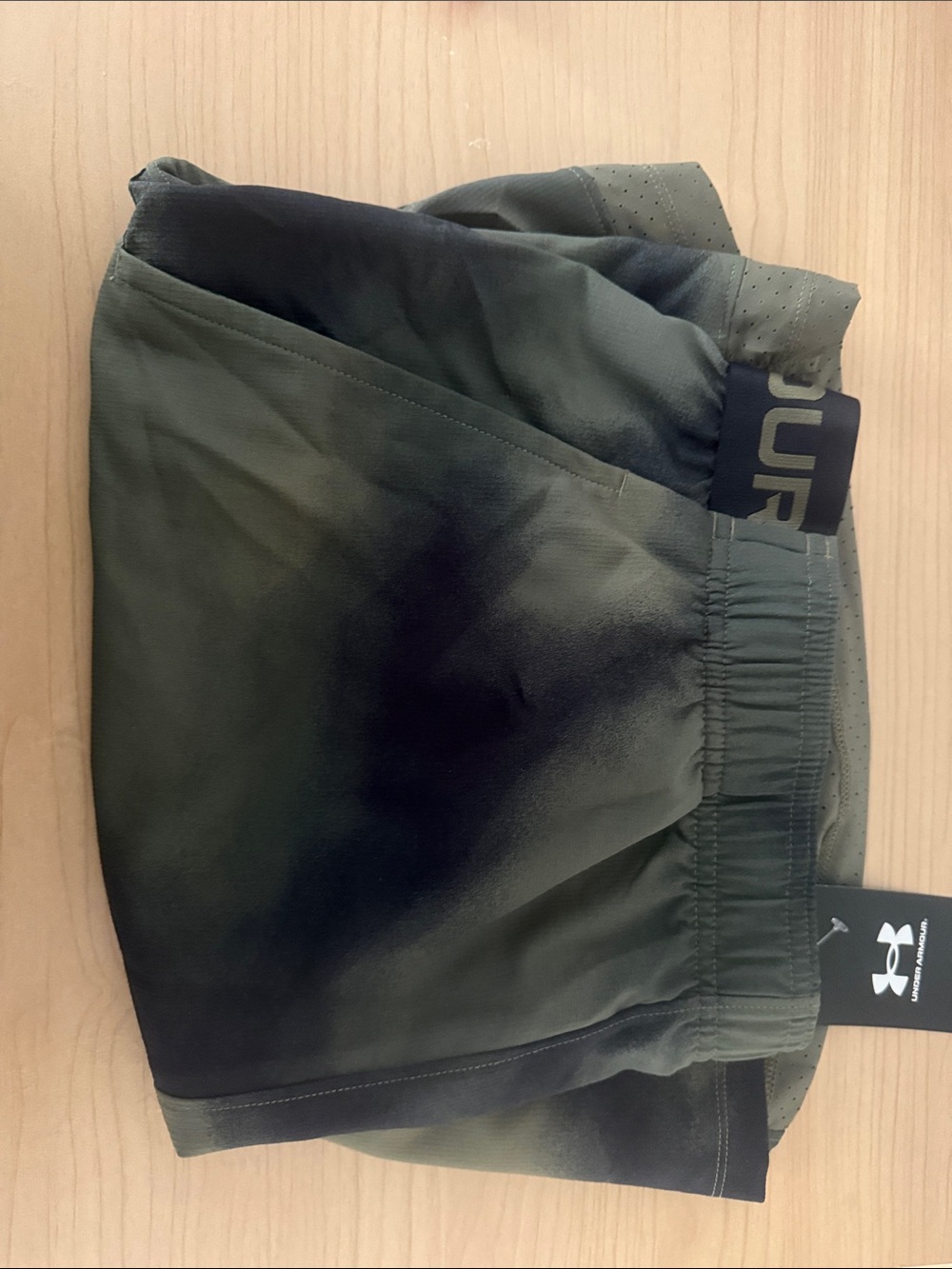 Under Armour Men’s Olive Green Performance Shorts